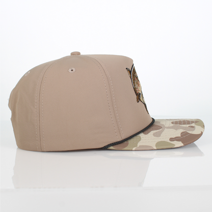 Paramount Outdoors Brown Trout Rope Cap Fly Fishing 5-Panel