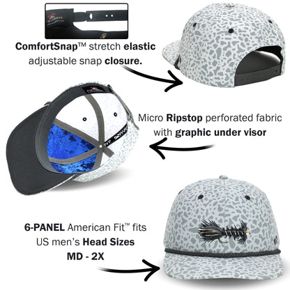 Paramount Outdoors Wooly Bugger 6-Panel Riverside Mesh Back Cap