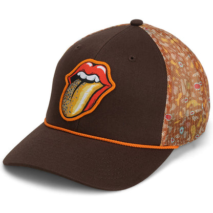 Paramount Outdoors Trout Tongue Fly Fishing Hat Patch Mesh Back Rope Cap