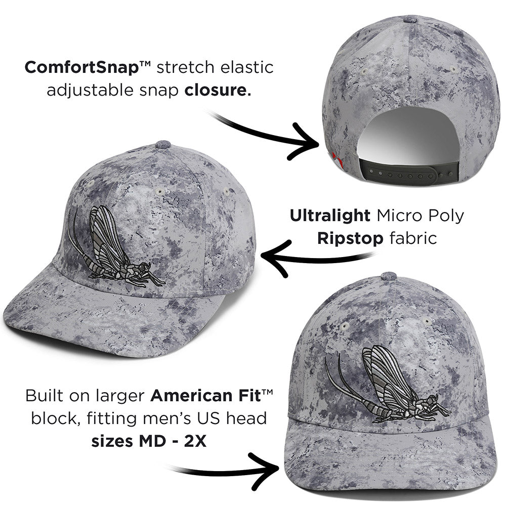 Paramount Outdoors Mayfly Match the Hatch Fly Fishing 6-Panel Cap