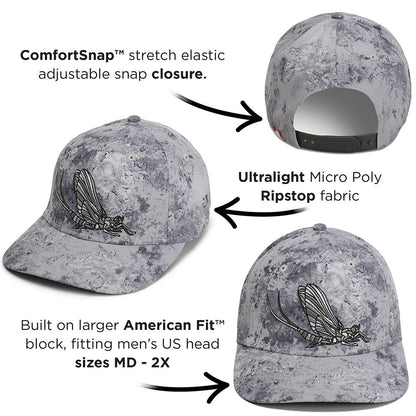 Paramount Outdoors Mayfly Match the Hatch Fly Fishing 6-Panel Cap