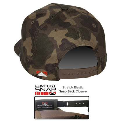 Paramount Outdoors Pintail Trucker Hat Old School Dark Camo 5-Panel