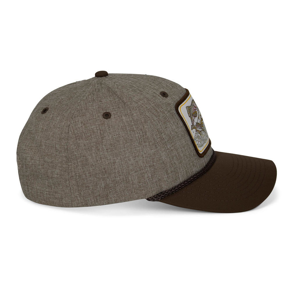 Paramount Outdoors El Jefe Supremo Fishing 6-Panel Meshback Rope Cap