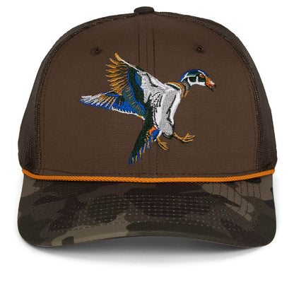 Paramount Outdoors Wood Duck 6-Panel Structured Mesh Back Hat