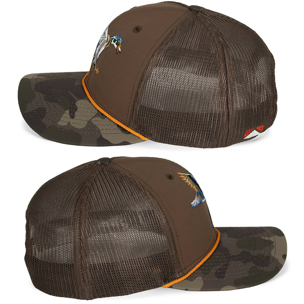 Paramount Outdoors Wood Duck 6-Panel Structured Mesh Back Hat