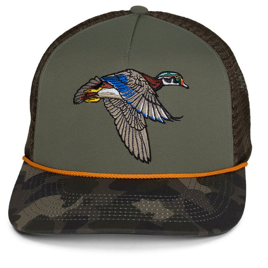 Paramount Outdoors Flying Wood Duck 5-Panel Trucker Hat
