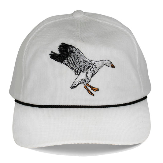 Paramount Outdoors Snow Goose on Corduroy Vintage 5-Panel Trucker