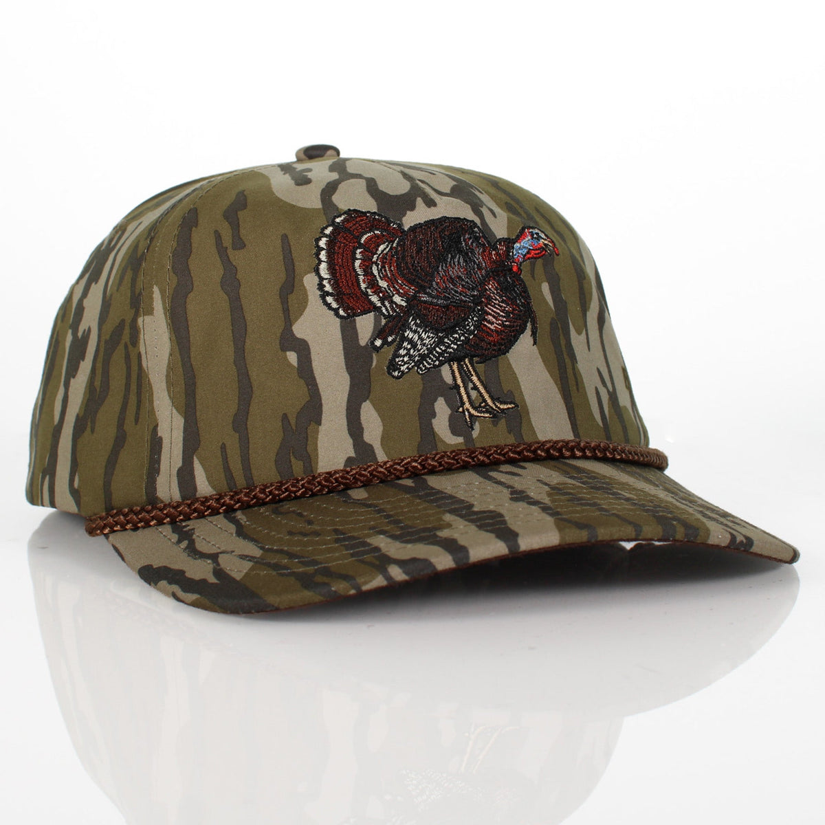 Paramount Outdoors Turkey Gobbler Trucker Hat on Original Bottomland