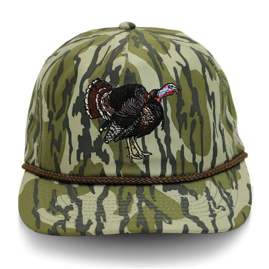 Paramount Outdoors Turkey Gobbler Trucker Hat on Original Bottomland