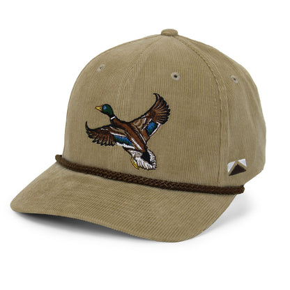 Paramount Outdoors Corduroy Mallard Drake 6-Panel Performance Cap
