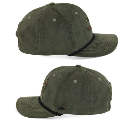 Paramount Outdoors Corduroy Mallard Drake 6-Panel Performance Cap