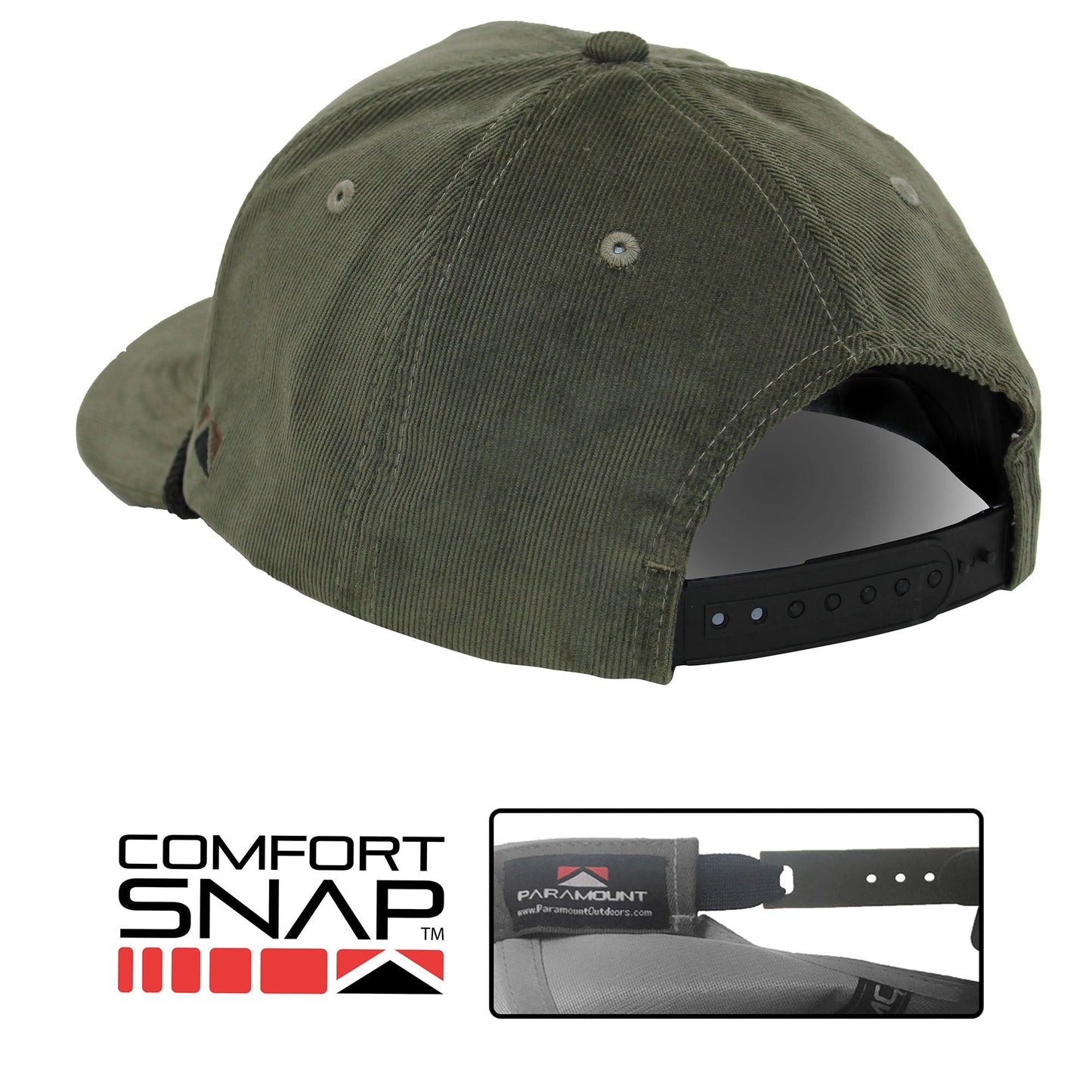 Paramount Outdoors Corduroy Mallard Drake 6-Panel Performance Cap