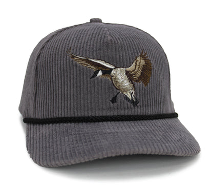 Paramount Outdoors New Canadian Goose Corduroy 5-Panel Rope Cap