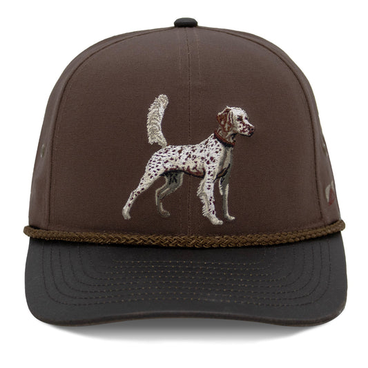 Paramount Outdoors English Setter 6-Panel with Wax Cloth Visor
