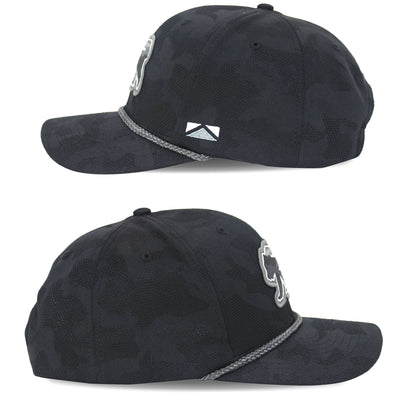 Paramount Outdoors Sunset Bear Cloud Texture 5-Panel Rope Cap