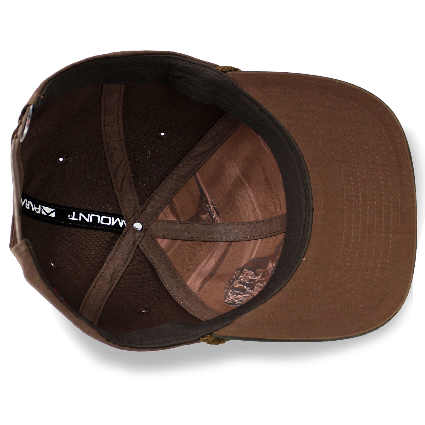 Paramount Outdoors Longhorn 6-Panel Hat with Wax Cloth Visor