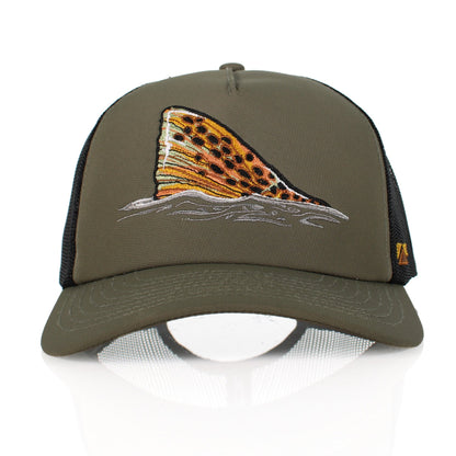 Paramount Outdoors Brown Trout Tail Mesh Back 5-Panel