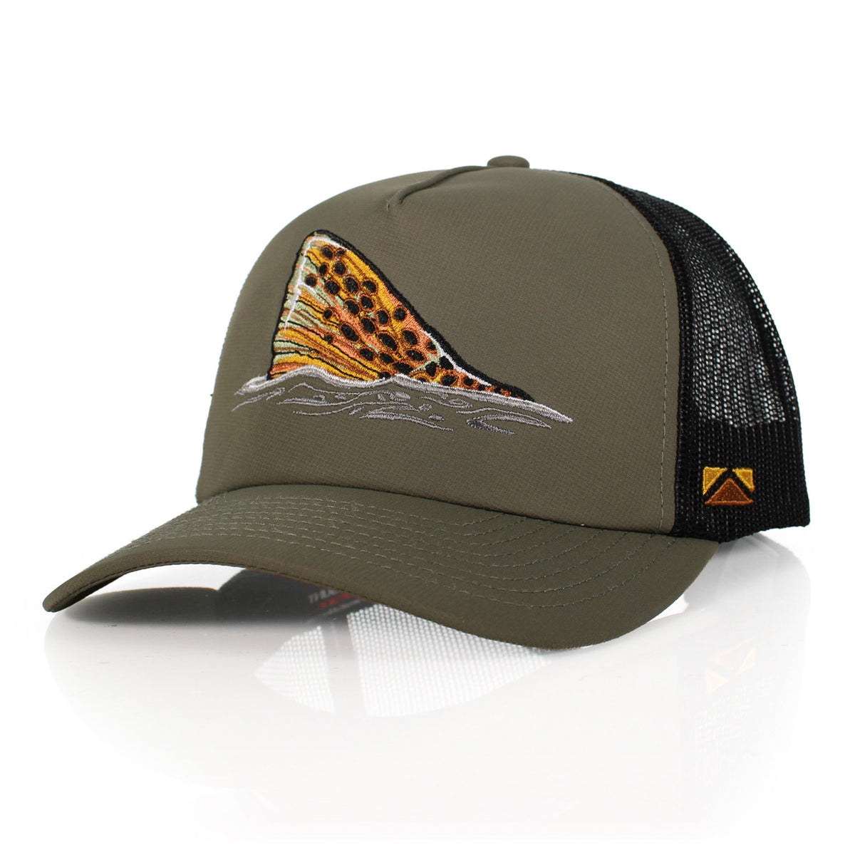 Paramount Outdoors Brown Trout Tail Mesh Back 5-Panel