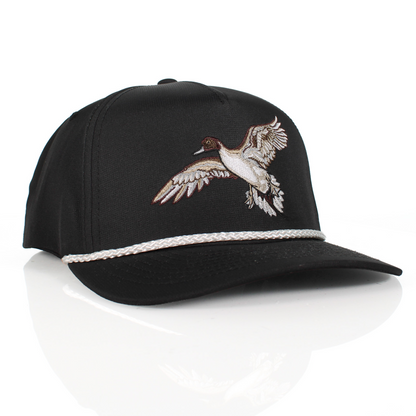 Paramount Outdoors Black Pintail Performance Rope Cap