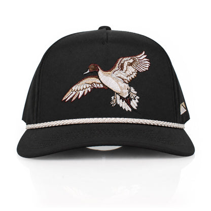 Paramount Outdoors Black Pintail Performance Rope Cap