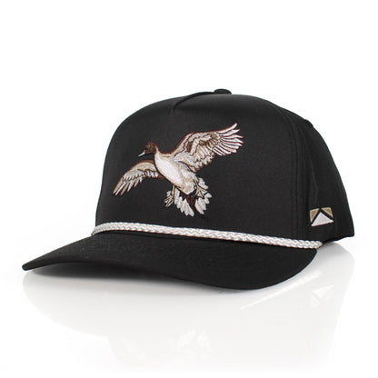 Paramount Outdoors Black Pintail Performance Rope Cap