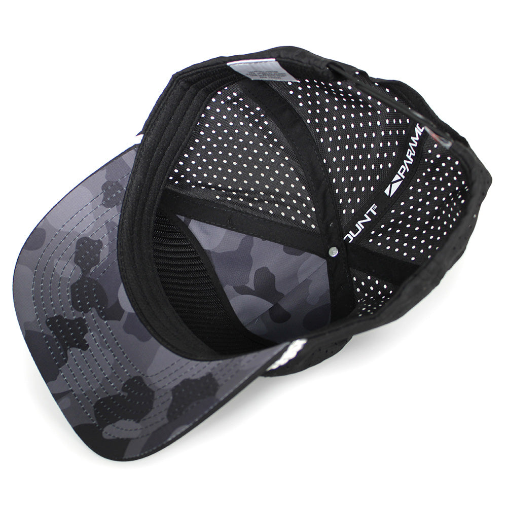 Paramount Outdoors Black Lab Duck Dog 5-Panel Trucker Black
