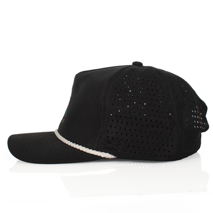 Paramount Outdoors Black Lab Duck Dog 5-Panel Trucker Black