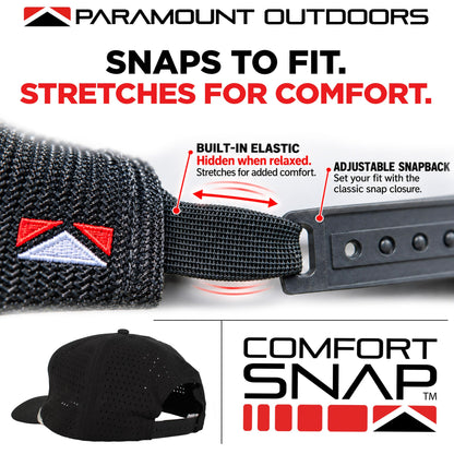 Paramount Outdoors Black Lab Duck Dog 5-Panel Trucker Black
