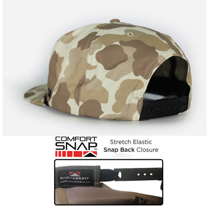 Paramount Outdoors Black Lab Duck Dog 5-Panel Old School Camo