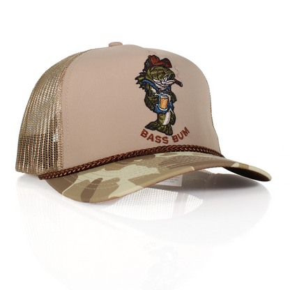 Paramount Outdoors Bass Bum 5-Panel Bass Fishing Hat
