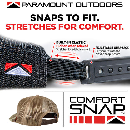 Paramount Outdoors Bass Bum 5-Panel Bass Fishing Hat