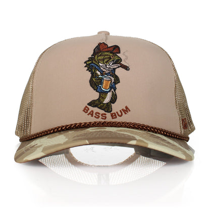 Paramount Outdoors Bass Bum 5-Panel Bass Fishing Hat
