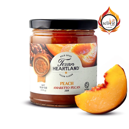 Texan Heartland Peach Amaretto Pecan Jam