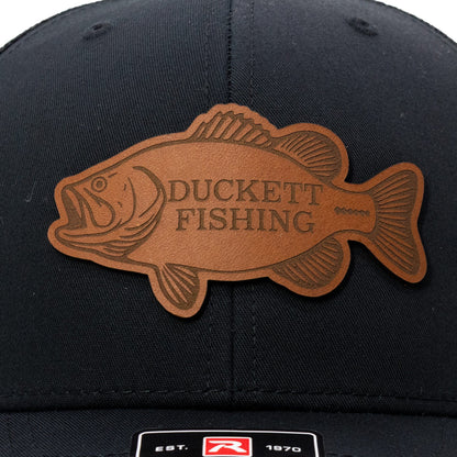 Duckett Bass Leather Patch Hat - Richardson 112