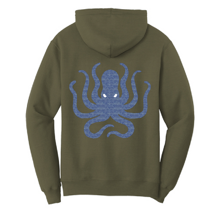 Saltwater Born Kraken Cotton Hoodie