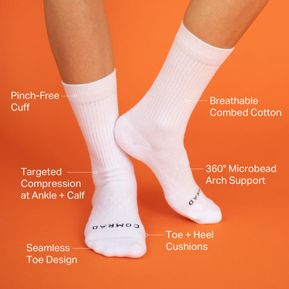 Comrad Combed Cotton Crew Socks