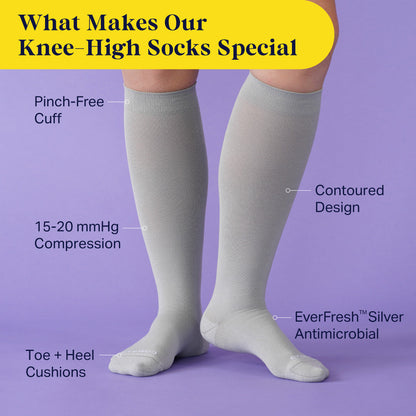 Comrad Knee-High Compression Socks – Solid