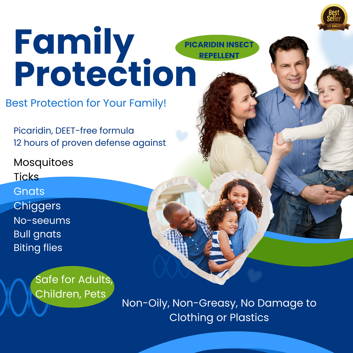 Zone Protects Scented Insect Repellent Spray, Family Pack 1oz Case + Refill Bundle