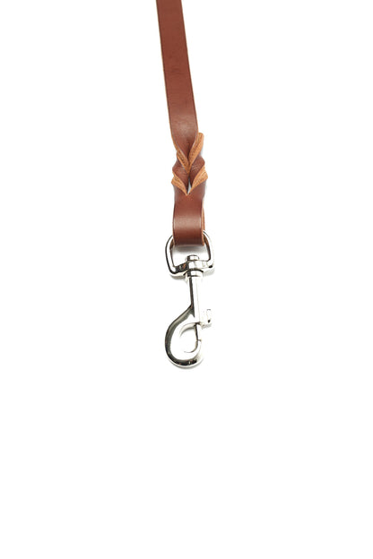 Texas Saddlery Chocolate Basket Dog Leash