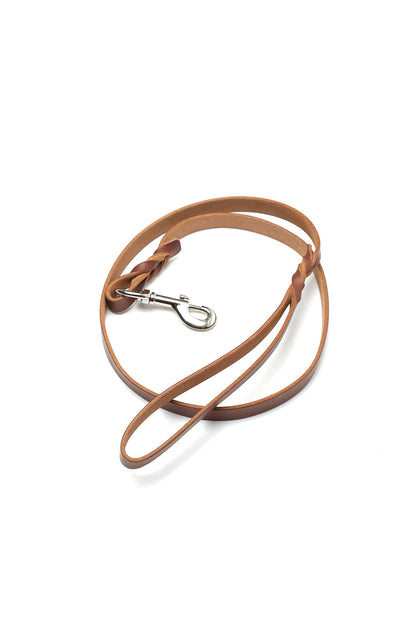 Texas Saddlery Chocolate Basket Dog Leash