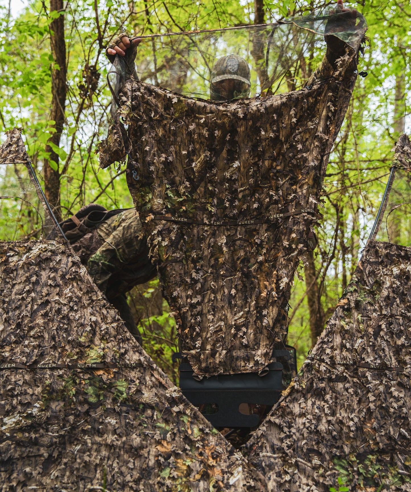 Nukem Hunting Double Up System - Mossy Oak Country Roots 3D Leafy