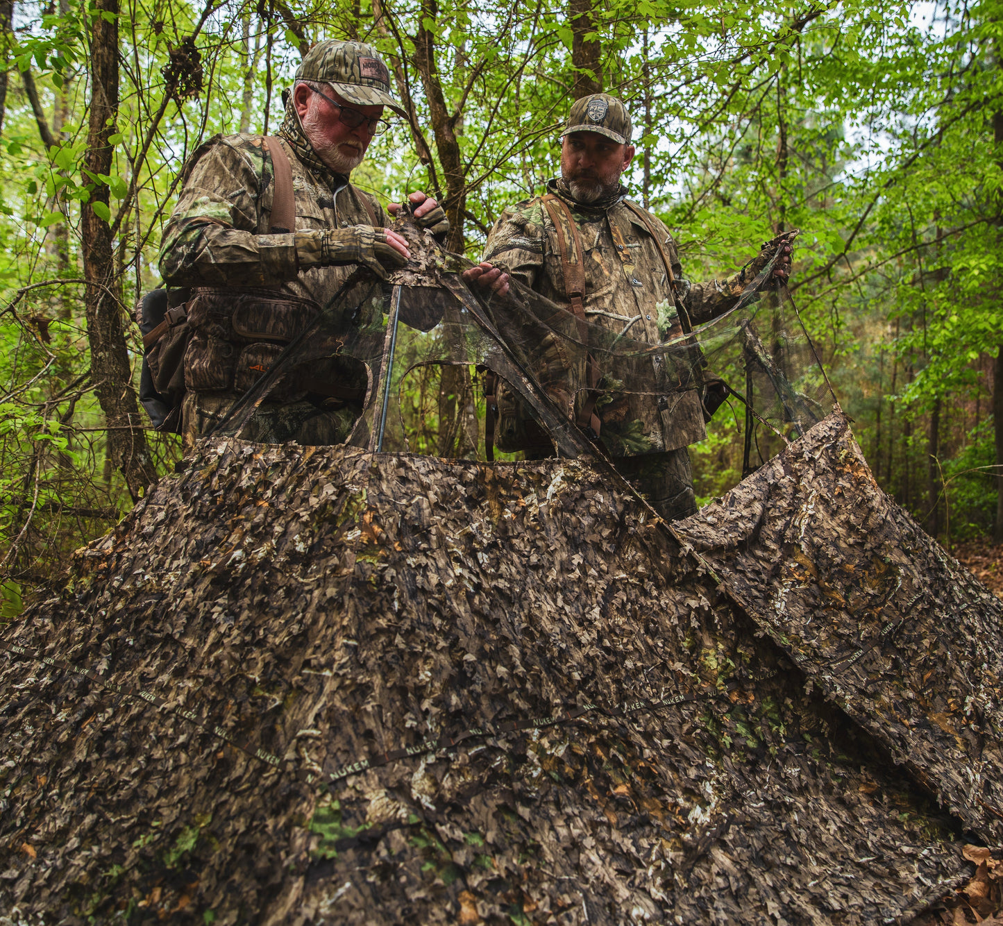Nukem Hunting Double Up System - Mossy Oak Country Roots 3D Leafy