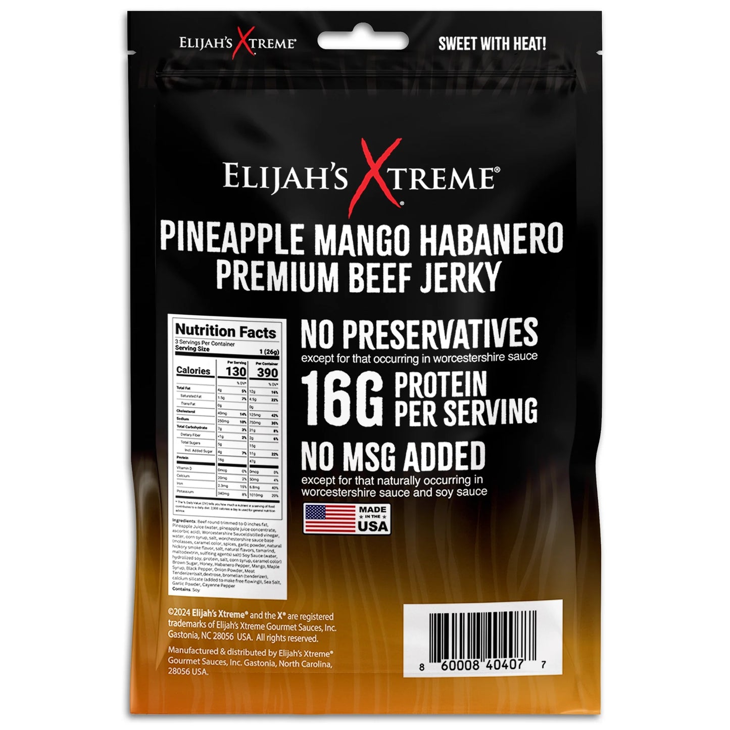 Elijah's Xtreme Beef Jerky Trio Pack