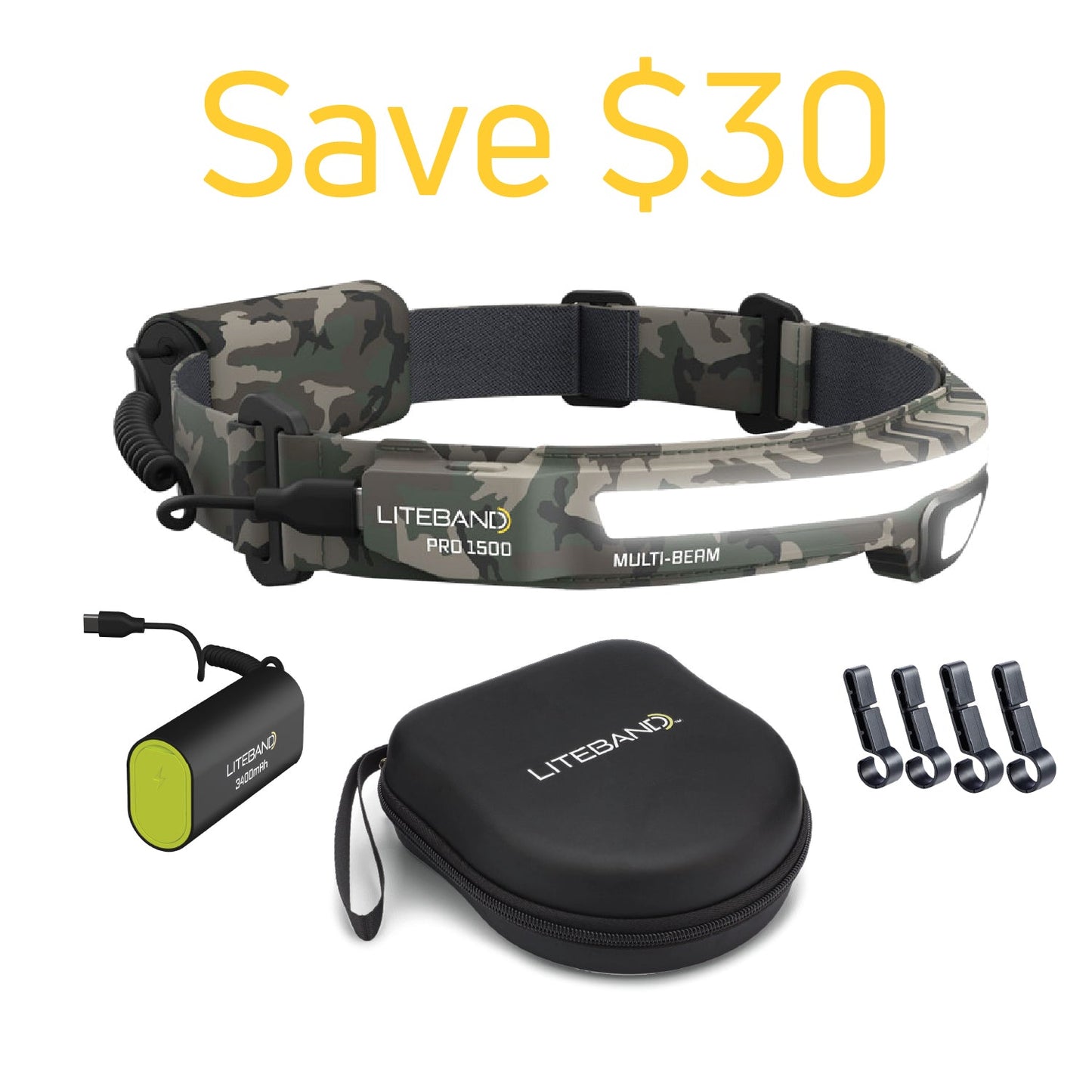 Liteband PRO 1500 Lumen Bundle