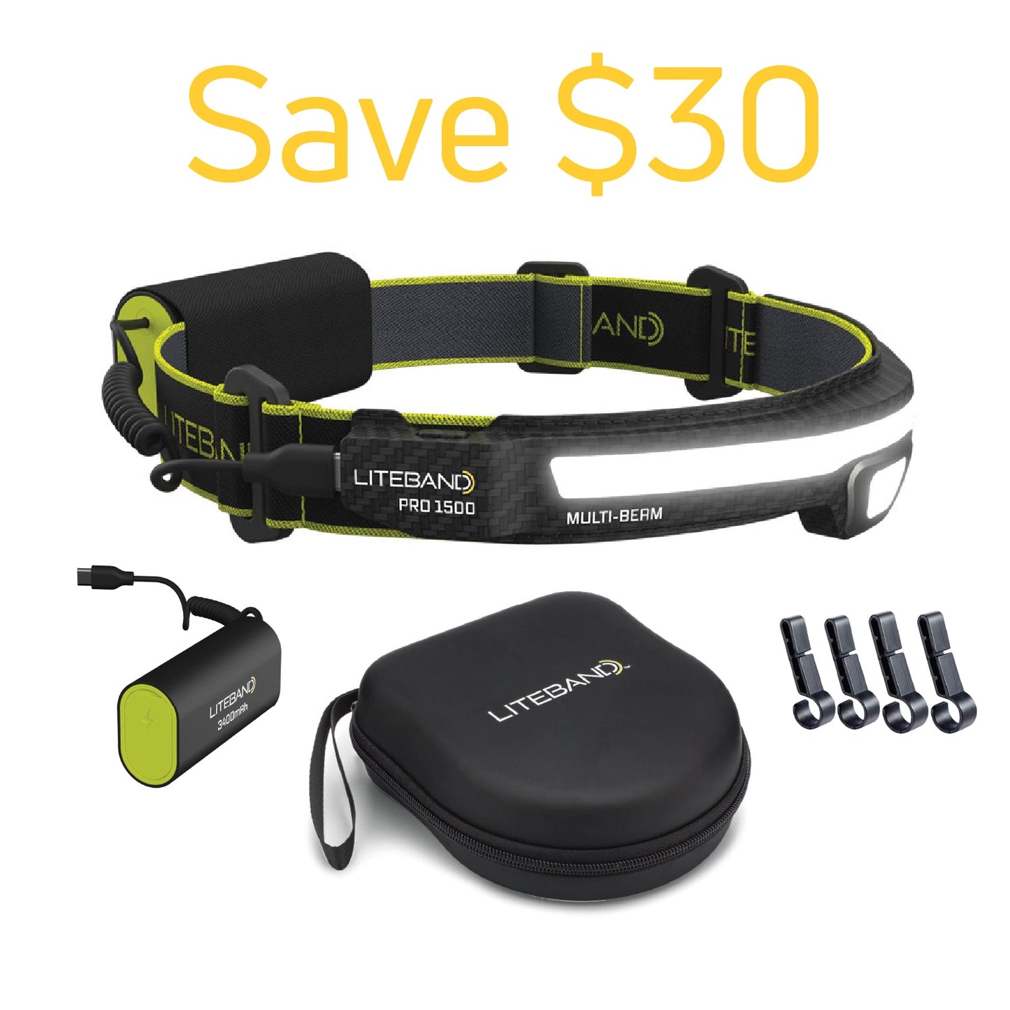 Liteband PRO 1500 Lumen Bundle