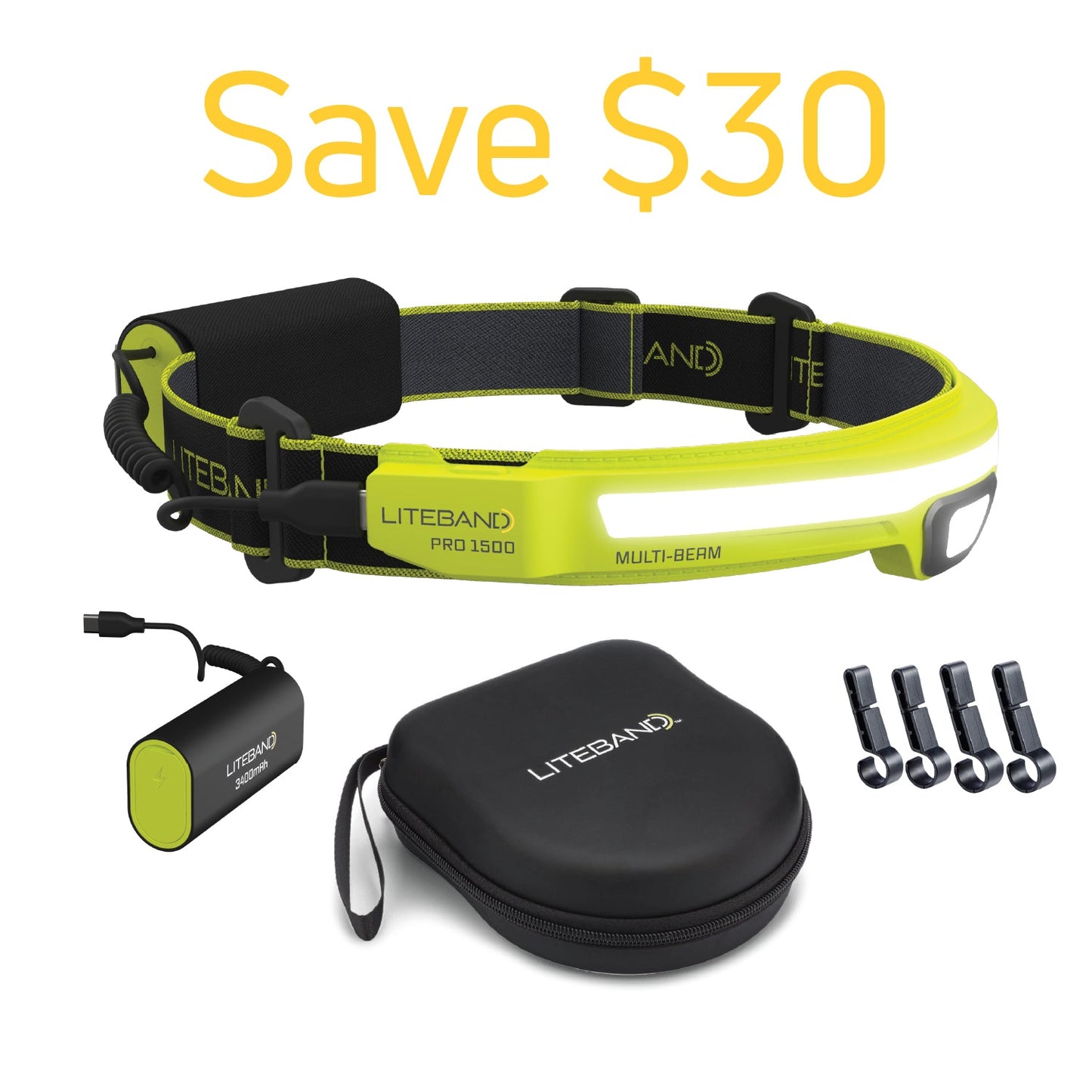 Liteband PRO 1500 Lumen Bundle