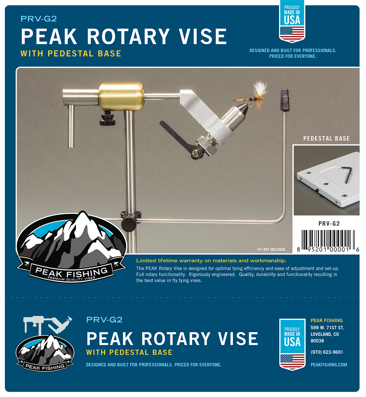 Togens PEAK Rotary Vise