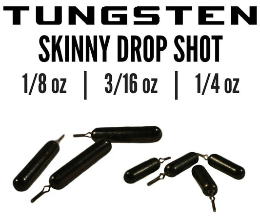 Kenders - Tungsten Skinny Drop Shot Weights