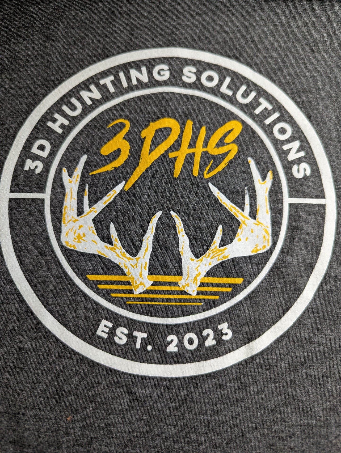 3D Hunting Solutions Antler Script T-Shirt