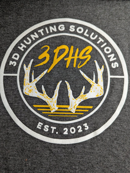 3D Hunting Solutions Antler Script T-Shirt